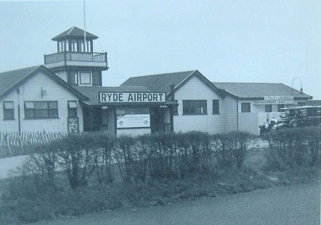 Ryde Airport on the Isle of Wight