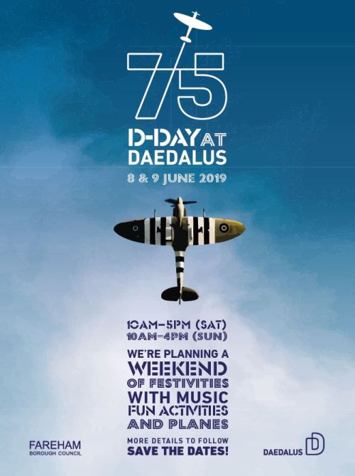 D-Day 75 at Daedalus, Solent Airport, weekedn of 8 and 9 June 2019